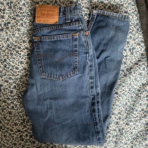 Vintage Levi’s 512 blue jeans JUNIORS